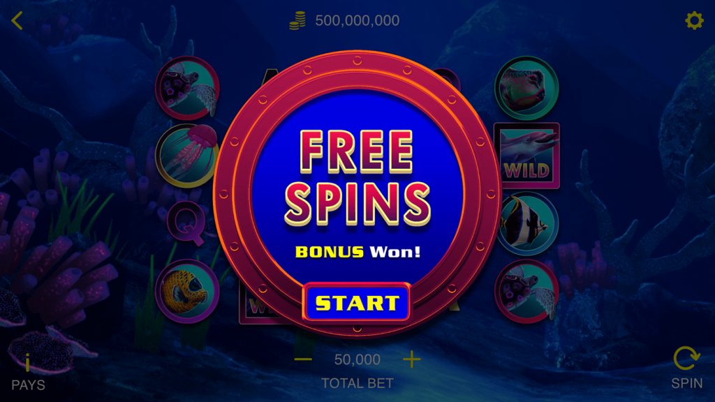 free spins